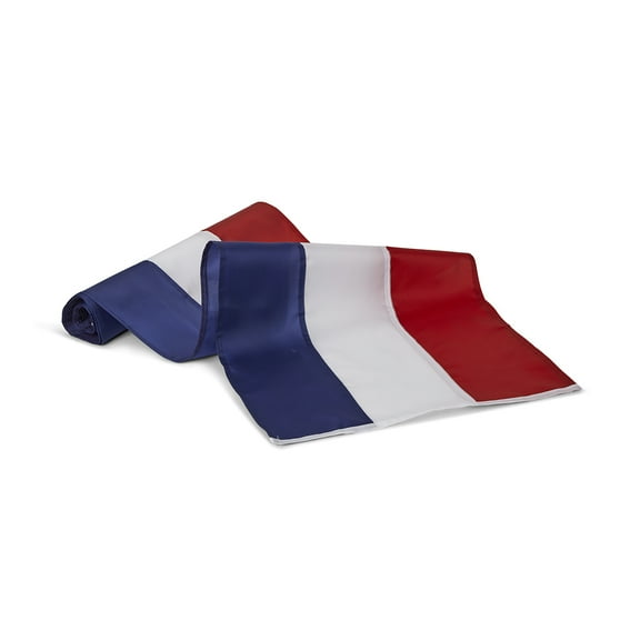 4th of July Patriotic Nylon Bunting By Old Glory Bunting - 3 Stripe Red, White & Blue USA Bunting - 18 inches wide x 10 yards long. Made in America! Free Shipping Available!