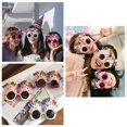 thumbnail image 4 of Gafas de cumpleaños novedosas, accesorios para fotos de cumpleaños, gafas de sol divertidas, 5 pares para niños y adultos JM, 4 of 7