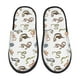 thumbnail image 1 of Fotbe Snake Pantuflas Peludas para Mujer con Estampado, Zapatillas de Peluche, Zapatos de Invierno para Casa, Uso Interior y Exterior-Medium, 1 of 8