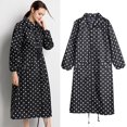 thumbnail image 1 of Impermeables con capucha para mujer Macarena Poncho Puntos L, 1 of 8