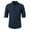 Navy, variant on ztgadu Spring And Summer Men's Cotton Linen Shirt Long Sleeve Casual Stand Collar Shirt Mens Long Sleeve Workout T-Shirts Casual Stylish 2xl Tall Mens T Shirts