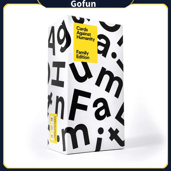 Cartas de juego de cartas Against Humanity Family Edition para mayores de 8 años