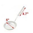 thumbnail image 2 of REGALWOVEN Flat Head Ladle Strainer Kitchen Utensil 13" Length, 2 of 3