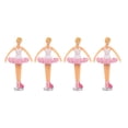thumbnail image 3 of ColoMX 4 muñecas bailarinas giratorias para caja de música, delicadas figuras de ballet, caja de joyería musical, accesorios para coleccionistas., 3 of 8