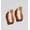 Brown, variant on Sculpted Wave Arc Earrings