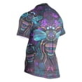 thumbnail image 3 of joogoo Neon Bee Flower Pattern Men's Cycling Jerseys Mountain Bike Short Sleeve Tops S, 3 of 7