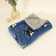 thumbnail image 3 of Fluffy Flannel Fleece Pet Bedding For Cats And Dogs, Comfy Doggy Mat For Small/medium/large Dogs, 3 of 8