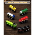 thumbnail image 4 of Set de tren de madera | Accesorios SainSmart Jr. 10 piezas magnéticas, 4 of 6