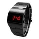 thumbnail image 4 of Reloj deportivo digital Week, resistente al agua, reloj de pulsera para cumpleaños luz roja negra, 4 of 7