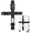 Cross Black, variant on Luggage Straps TSA Approved Suitcase Belt Adjustable Length 3-Dial Combination Lock and Cross Luggage Suitcase Security - Black