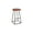 Brown, variant on Clement Solid Wood 30" Bar Stool - White