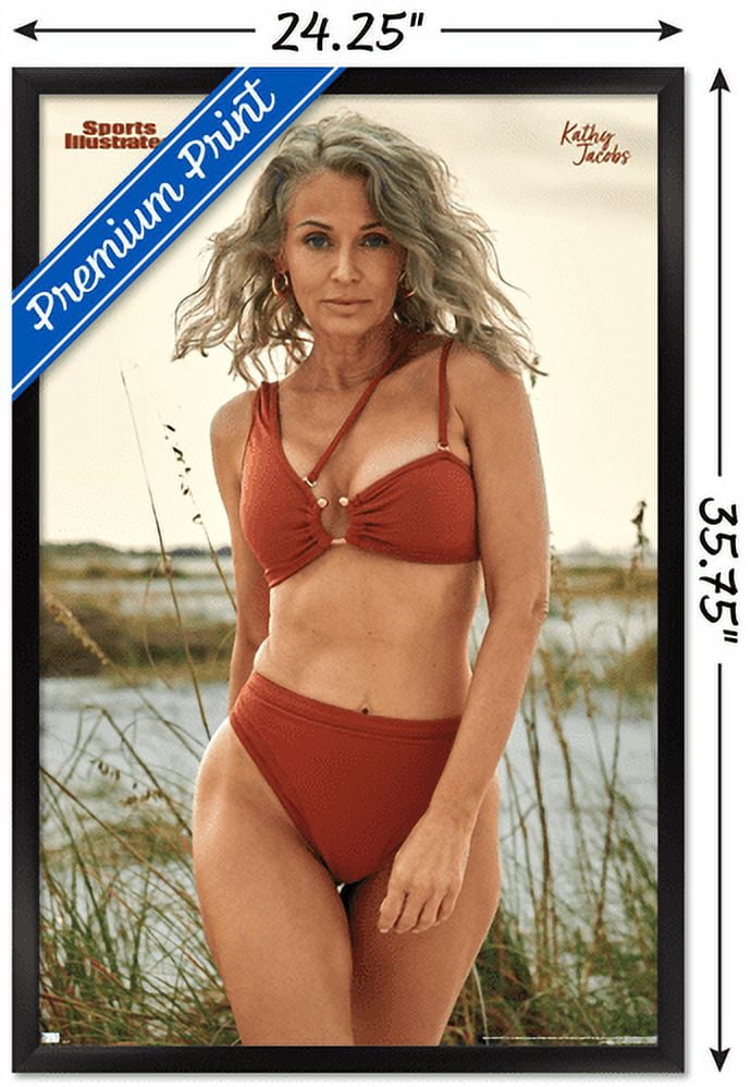 Sports Illustrated: Swimsuit Edition - Kathy Jacobs 21 Wall Poster, 22.375" x 34" Framed