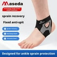 thumbnail image 5 of QHUDLV -thin Ankle Brace Ankle Fixation Brace Bi-directional Strap Compression F3, 5 of 9
