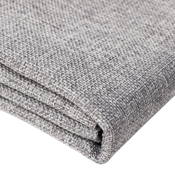 Tela de Lino Gruesa en Gris Claro 40x57 pulgadas con Toque Silencioso