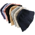 thumbnail image 3 of YooGuoGuo Sun Hats for Women Bucket Hat Frayed Edge Summer Casual Wide Brim Cotton Beach Vacation Travel Accessories Canvas Headwear, 3 of 3