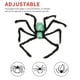 thumbnail image 4 of Araña Peluda De Halloween De 29.5 Pulgadas Con Ojos Rojos Cabeza De Calavera Araña De Felpa Decoración Pierna Ajustable Accesorios De Miedo Juguete Colgante Para Interior Y Exterior Advancent HA027547-04, 4 of 6
