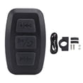 thumbnail image 2 of Wireless  Media Buttons Controller IPX6 Water Proof Remote for IOS  Phones Car Bike Motorcycle Steering Wheel Handlebar Mount, 2 of 7
