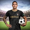 thumbnail image 5 of 2026 New Mexico Soccer Jerseys Casual Athletic Top for Men, Mexican Jersey Soccer T-Shirt, 2D Printed Short Sleeve Crew Neck Training & Match Fan Shirt for Adult, 5 of 7