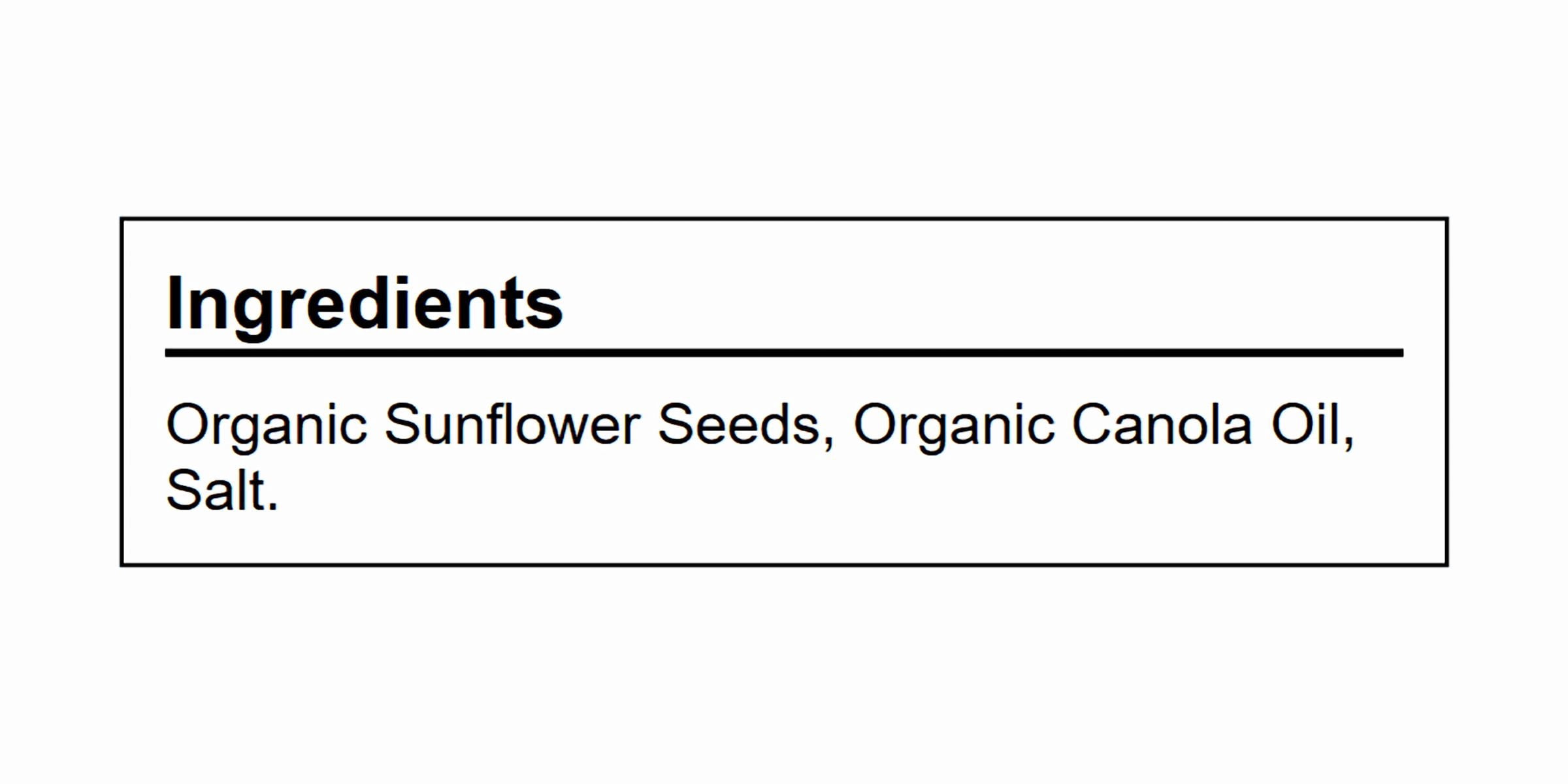Sprouts Organic Roasted Salted Sunflower Seed Kernels 16 oz (Pack of 3)