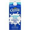 Crystal Creamery Lactose Free Reduced Fat Milk with Vitamin A & D, 0.5 Gallon Carton