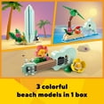 thumbnail image 4 of LEGO Creator 3 in 1 Tropical Ukulele Building Toy - Build & Display Set for Kids, Girls & Boys, Ages 8+ - Gift for Christmas - Create Ukulele, Sufboard, or Dolphin - 31156, 4 of 8