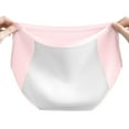 thumbnail image 3 of Women's Underwear Menstrual Leak Proof Soft Elastic Menstrual Underwear Underwear for Women Pack Bikini Seamless Padded And Underwear for Women Undies for Women Nylon Granny Panties Japanese Bikini, 3 of 3