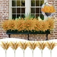 thumbnail image 2 of Artificial Fall Flowers Outdoor Decoration Fade Resistant Faux Chrysanthemums Fall Porch Decor for Front Door Welcoming Patch Arrangements Interior Autumn Table Centerpiece Home Decor, 2 of 9