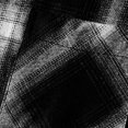 thumbnail image 5 of Mens Shirts Classic Checked Work Dress Long Sleeve T-Shirts Fall Vintage Plaid Regular Fit Button Down Shirts Coat with pockets Black L, 5 of 6