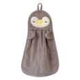 thumbnail image 1 of Toalla De Mano Que Se Puede Colgar, Toalla Absorbente, Toalla De Mano Para Niños, Toalla De Mano Para Bebés, Pingüino Y Pato Adorables, Suave Y Agradable Al Tacto., 1 of 7