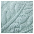 thumbnail image 2 of 3-Piece 100% Cotton Oversized Bedspread Lightweight Quilt Coverlet Embroidery Farmhouse Bedding Set T0 (Aruba Blue, Queen (100"x106")), 2 of 8