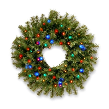 24' Led Lighted Wreath - National Tree 24