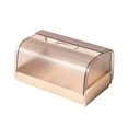 thumbnail image 2 of Plastic Tissue Box Cover Holder | Rectangular Tissue Dispenser for Bathroom Kitchen Living Room | Wall Mountable Storage Organizer with Spring Mechanism | Countertop or Desk Organizer, 2 of 6