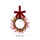 thumbnail image 3 of Anillo De Plástico Corona floral artificial de primavera de 30 cm para puerta, pared, interior y exterior, decoración navideña (1 unidad) JASKFLY, 3 of 9