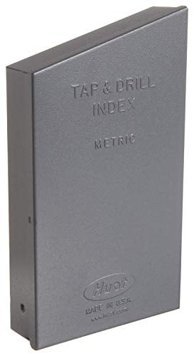 Huot 12675 Tap and Drill Bit Index for Metric Tap Sizes 2.5 mm x 