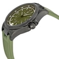 thumbnail image 2 of Victorinox Swiss Army Night Vision Green Rubber Mens Watch LED Light 241595, 2 of 5