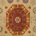 thumbnail image 6 of SAFAVIEH Heritage Gladwyn Oriental Wool Area Rug, Beige/Multi, 6' x 6' Square, 6 of 6