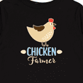 thumbnail image 4 of Inktastic Chicken Farmer Boys or Girls Long Sleeve Toddler T-Shirt, 4 of 5
