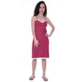 thumbnail image 2 of Moomaya Chemise de Nuit en Dentelle pour Femmes Col en V Bretelles Spaghetti Vêtements de Nuit, 2 of 7