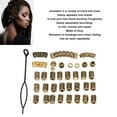 thumbnail image 3 of Bijoux de Serrure de Cheveux, Bijoux de Dreadlock de Cheveux de Style Multiple pour des Rassemblements, 3 of 8
