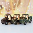 thumbnail image 4 of Navidad retro coche noche luz LED mesa decoración iluminación Navidad decoración, bronce, 4 of 5