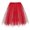 Red, variant on adviicd Girls Skirt Girl Sparkly Metallic Mini Skirt Princess Teen Disco Dance Pleated Skirts (Black,2-10 Years)