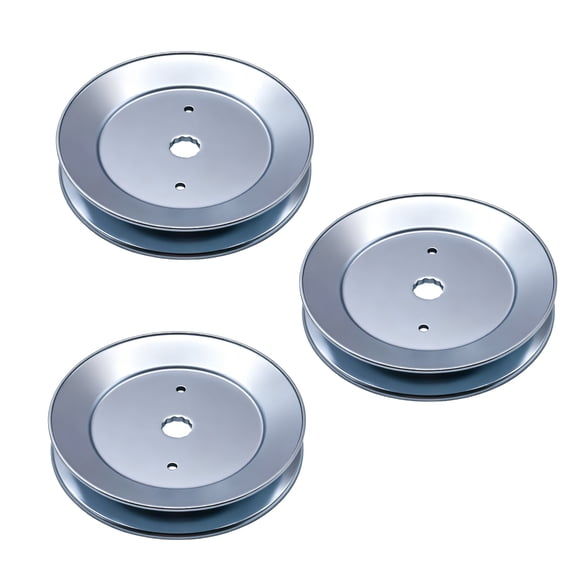 JDLLONG 332512B Deck Spindle Pulley for Craftsman for Husqvarna for Poulan 42" 48" Mower Replace 129861 173436 153535 532129861 532173436 532153535 (3)