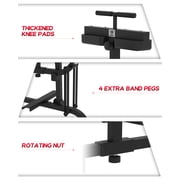 HeeH Seated Calf Raise Machine:Calf Exercise Leg Training Adjustable Equipment, 660LBS Home Gym Black