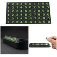 thumbnail image 1 of Car Stickers Temporary Parking Number Plate Soft Gel Phone Display Auto Interior Technology Stickers Stickers in Bulk Men Stickers Lighting for Photos Portable Sticker Faces Book for Kids, 1 of 3