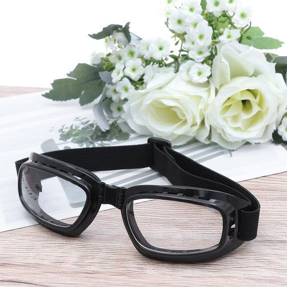 Raindrops Snowboard Goggles Black Frame 1Pcs 6.7x2.0x1.2in