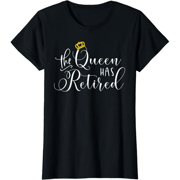 Womens Retirement Gift for Women Queen Funny T-Shirt