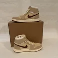 thumbnail image 1 of Ni - ke Ni - ke Air Jordan 1 High Zoom CMFT 2 Shoes Sail Legend Coffee DV1307-120 Men's NEW, 1 of 5
