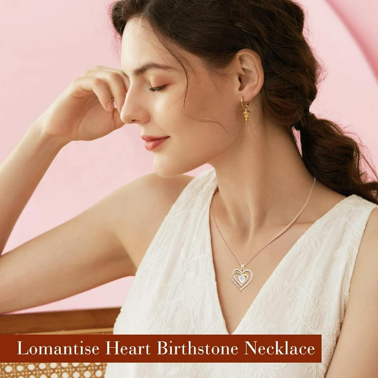 Rose Elegant Necklace 925 Sterling Silver Jewellery