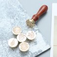 thumbnail image 4 of MasteelfCA 7pcs 3D Fire Paint Seal Wax Sealing Wax Suit Plant Pattern Seal Collection Toys Packing Box with Seals Wooden Handle for Wedding Invitation Envelope Seal, 4 of 7