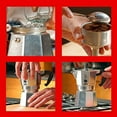 thumbnail image 4 of Bialetti 06857 1161 Moka Express Export Espresso Maker, Silver -1-Cup, 4 of 16
